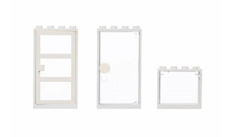 L-W Toys Kreativní set okna a dveře